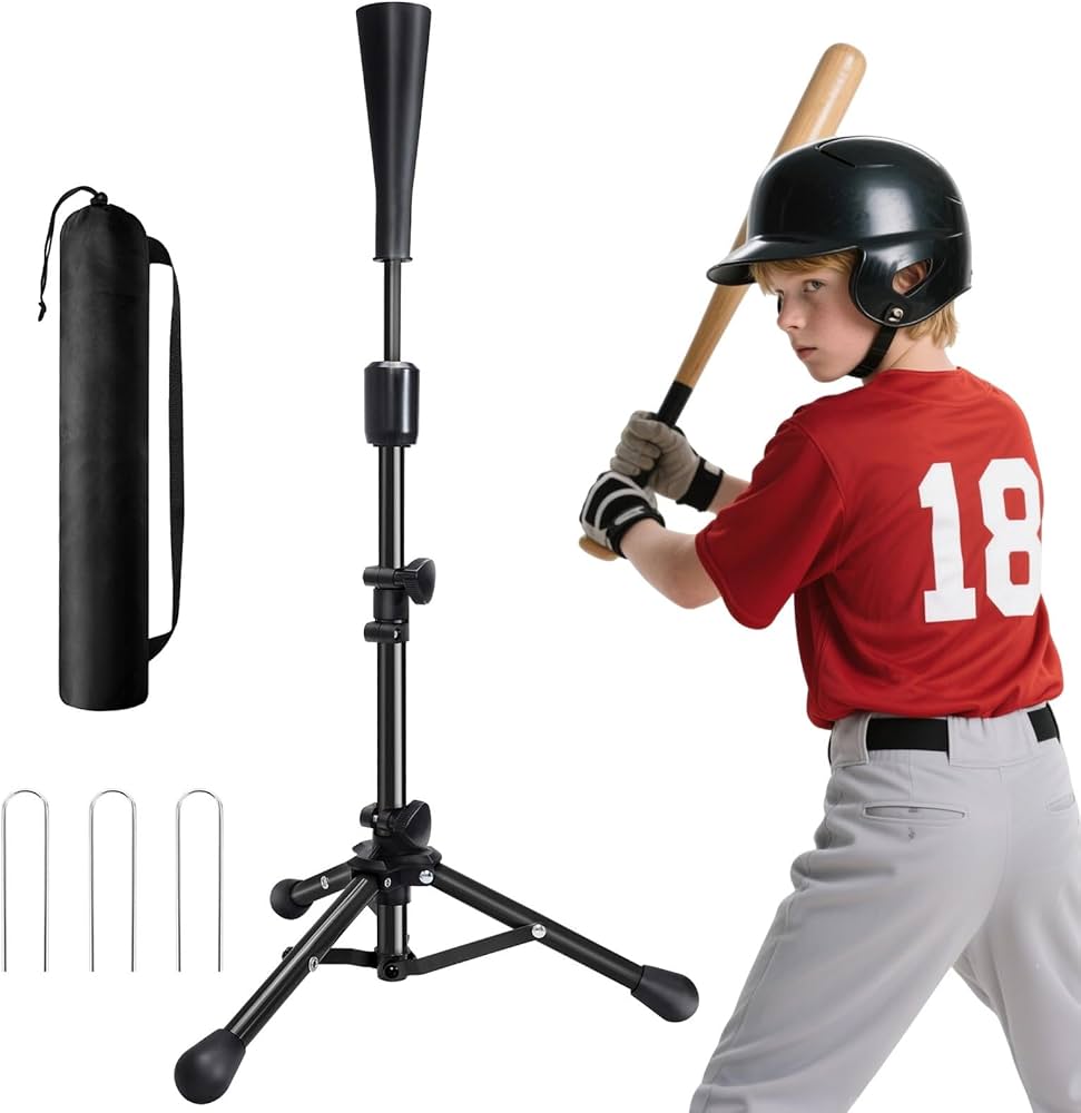 Amazon | バッティングティー 高さ55-98cm無段階式 子供野球