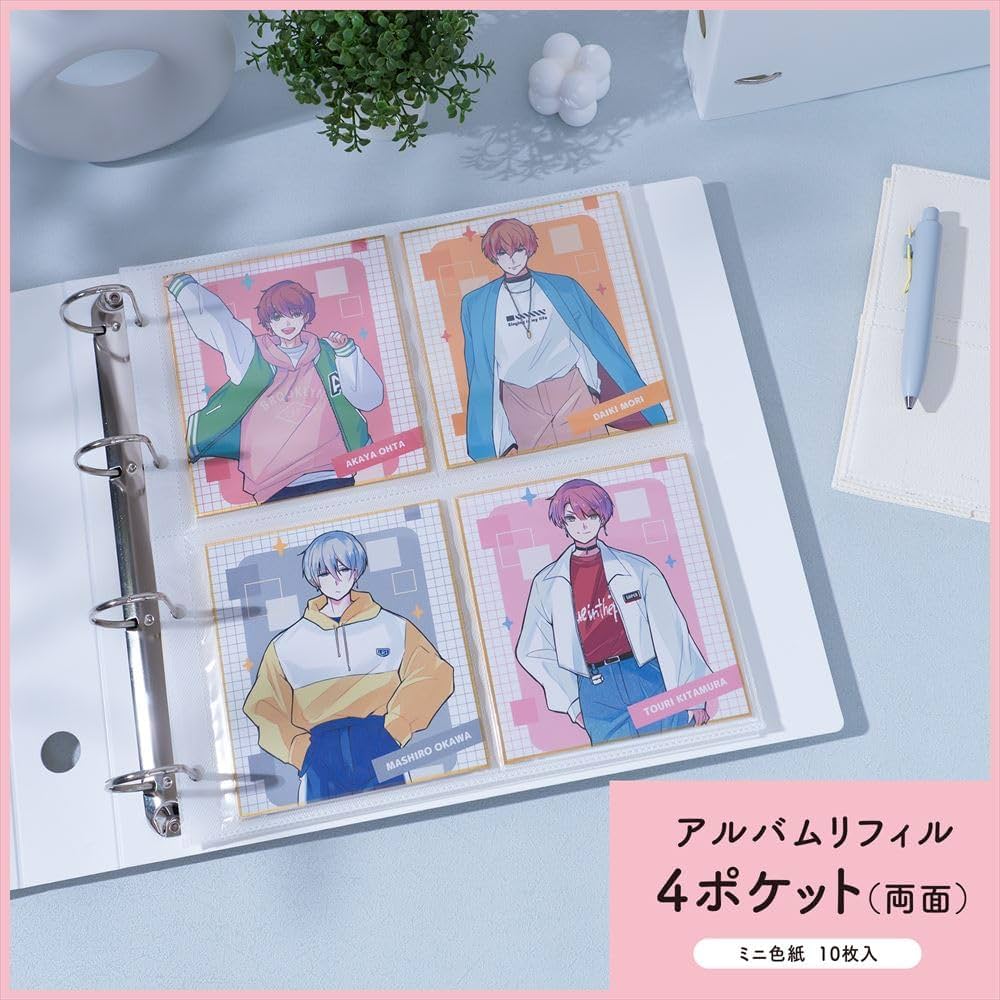 Amazon.co.jp: 【irelu】ミニ色紙 [イレールアルバムリフィル 4