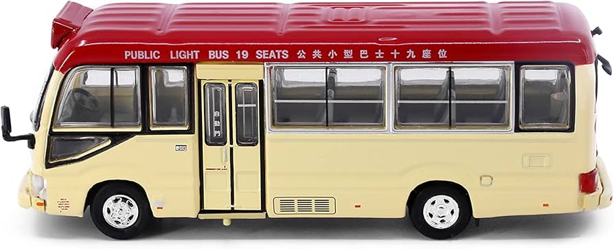 Amazon | Tiny City No. 183トヨタ・コースター (B70) 香港ミニバス(赤