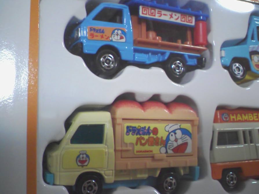 Amazon.co.jp: トミカ キャラトミカ ドラえもん たべもの販売車セット