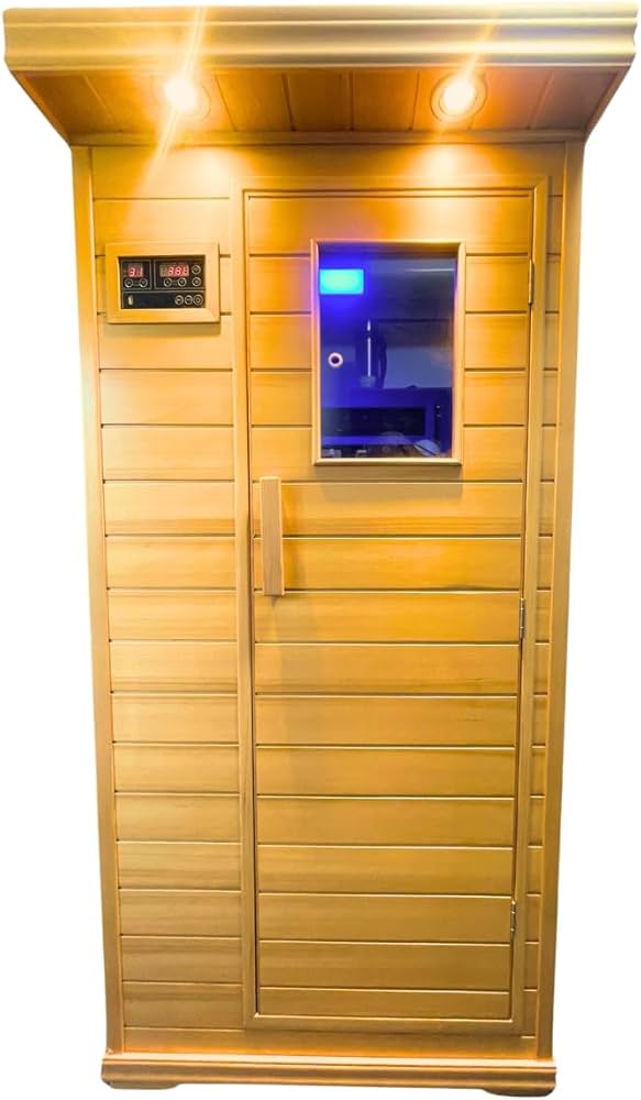 Amazon.co.jp: 家庭用サウナ1人用 個室 コンパクトタイプ 自宅サウナ