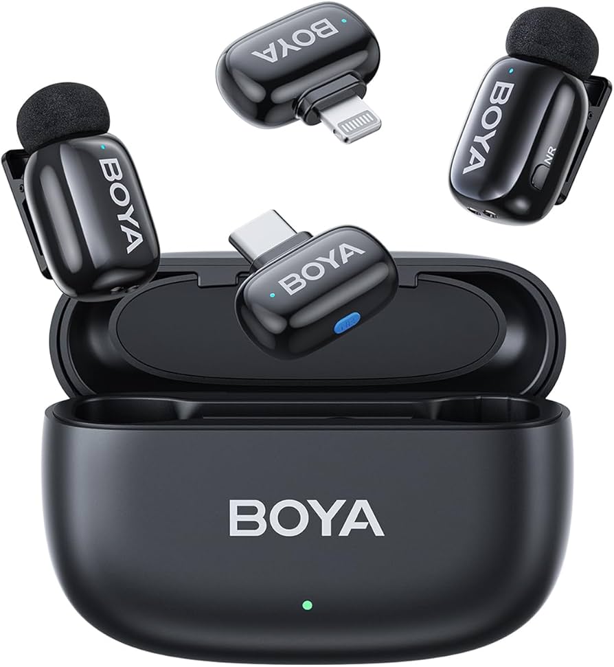 Amazon.co.jp: BOYA Mini 2 ワイヤレスマイク iPhone15 16/Android/PC