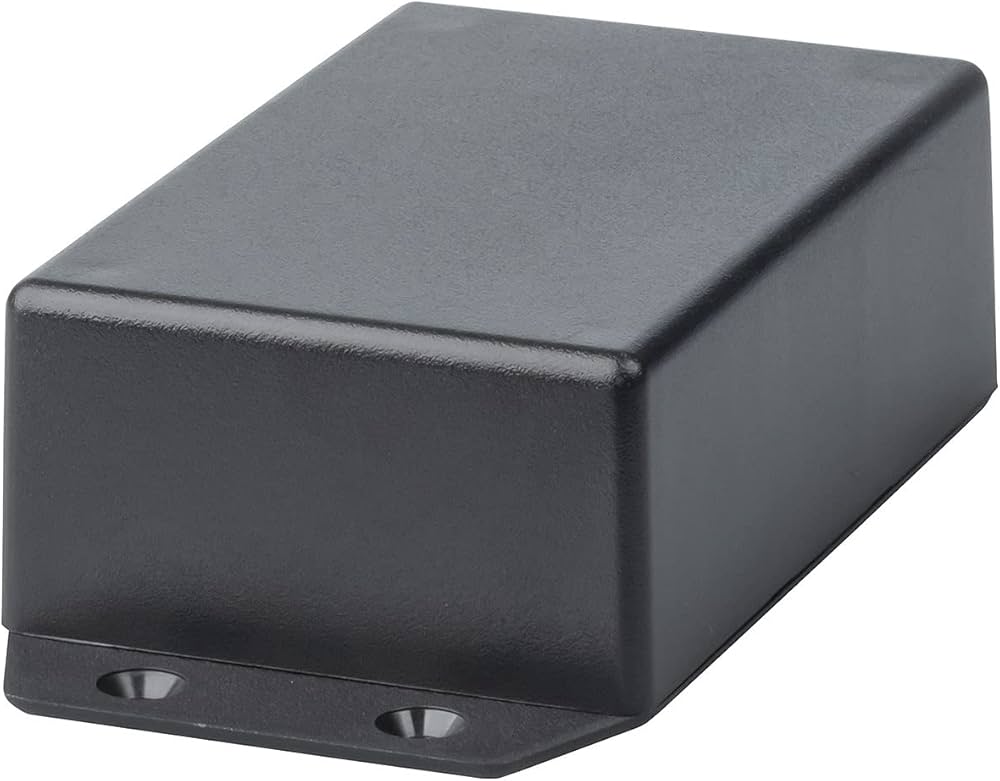 Jiffy Box - Black with mounting Flange - 83X54X31 - UB5 - Amazon.com