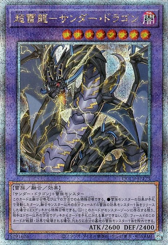 Amazon.co.jp: 遊戯王カード 超雷龍－サンダー・ドラゴン(25th