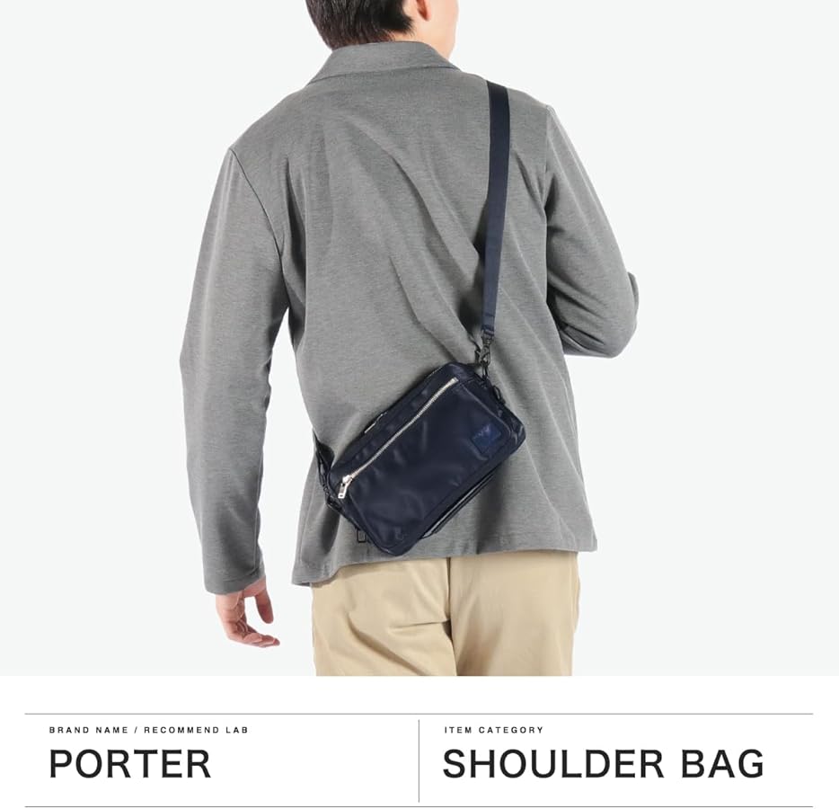 Amazon | ポーター(porter)・リフト・横型ショルダーバッグS (ブラック