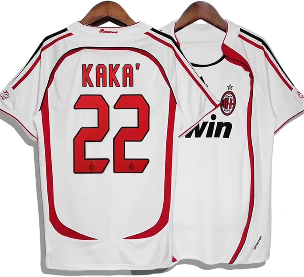 Amazon | 復古版 ACミラン サッカー ユニフォーム 0607 シーズン 番号