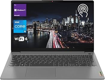 Amazon.com: Lenovo IdeaPad 3 Laptop, 15.6” FHD Touchscreen Display