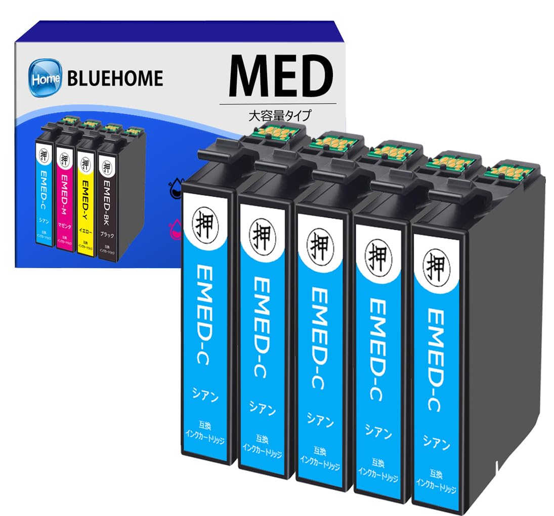 Amazon.co.jp: MED-C 互換インク エプソン用 MED インク メダマヤキ