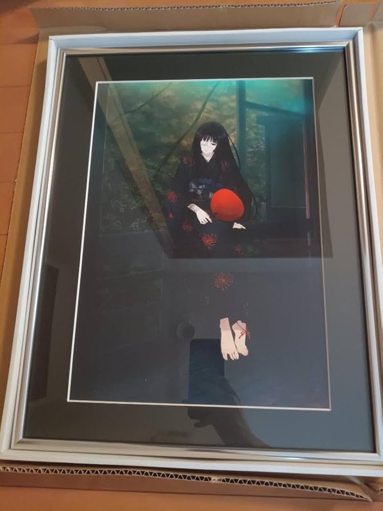 Amazon.co.jp: 杉菜水姫 Innocent Grey イ 展 濡鳥 複製原画 : おもちゃ