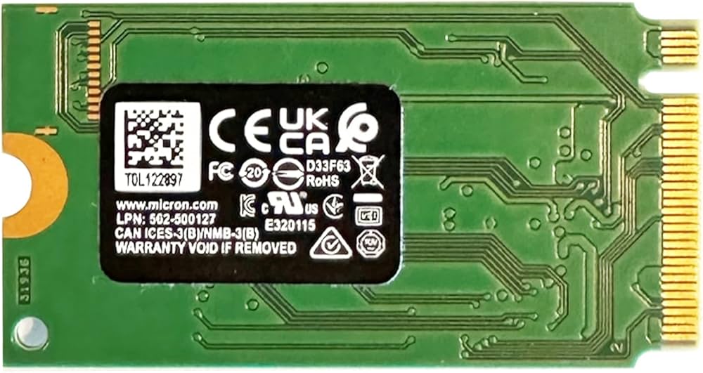 Amazon | OEM Micron 256GB M.2 PCI-e GEN 4X4 NVME SSD 内蔵ソリッド