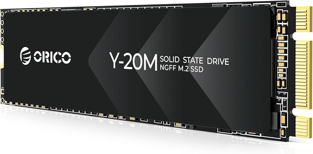 Amazon | ORICO Y20M M.2 SATA SSD、1TB内蔵 M.2 NGFF 2280 SSD SATA