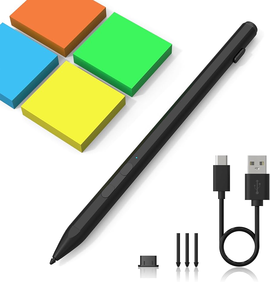 Amazon | Surface Pro ペン Surface用タッチペン Type-C高速充電 強い