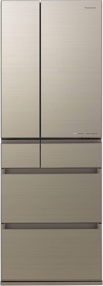 Amazon.co.jp: パナソニック 冷蔵庫 幅65cm 500L アルベロゴールド NR