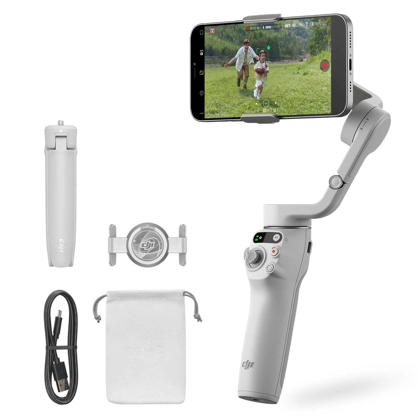 DJI ジンバル Osmo Mobile 6 スレートグレー 収納ケース付き Amazon