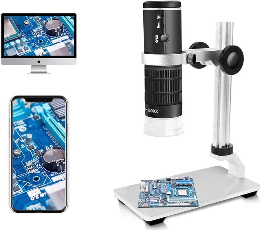 Amazon.com : Jiusion WiFi USB Digital Microscope 50 to 1000x