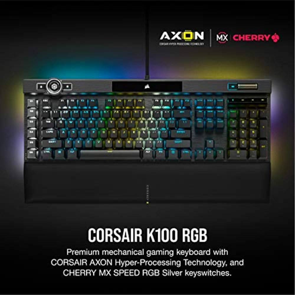 Amazon | Corsair K100 RGB メカニカルゲーミングキーボード - Cherry