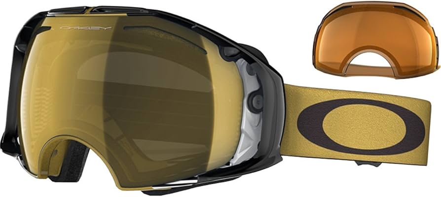 Oakley Airbrake Shaun White Signature Series Snow Goggle, Gold
