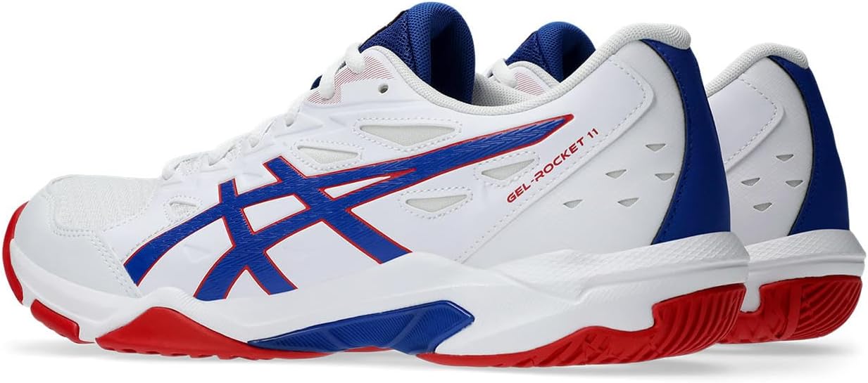 Asics Volleyball Shoes GEL-ROCKET 11 White/Asics Blue 1073A065.105