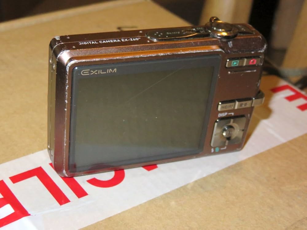 Amazon.co.jp: CASIO EXILIM ZOOM EX-Z600 Digital Camera, Brown