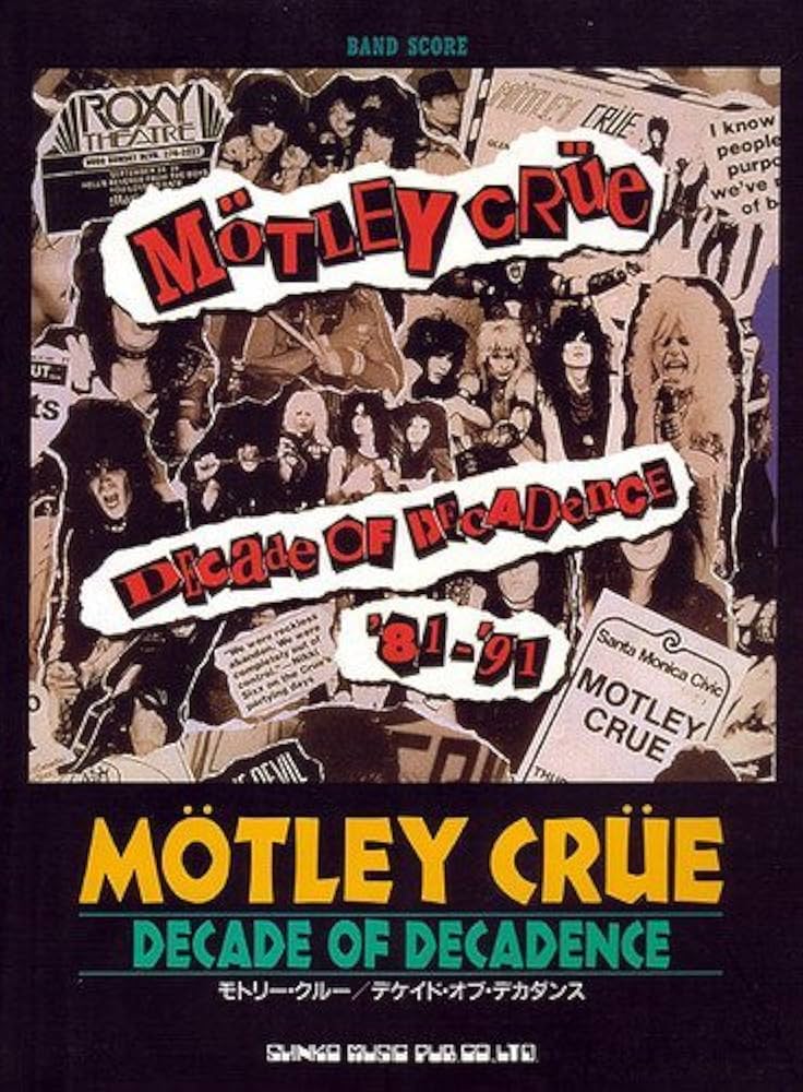 値下不可】モトリークルー デケイド・オブ・デカダンス ツアーT XL 値