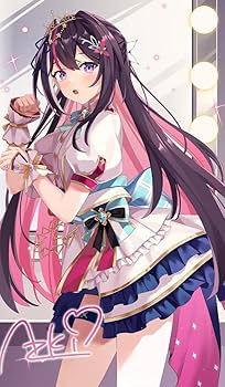 Amazon.co.jp: ホロ ライブ AZKi プレイマット デスクマット ラバー