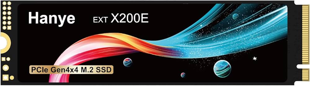 Amazon | Hanye SSD 1TB PCIe Gen4x4 M.2 NVMe 2.0 2280 PS5 Pro/PS5