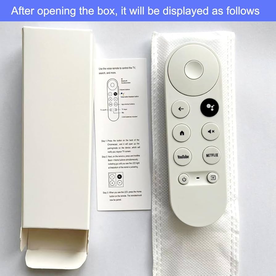 Amazon | QRL Chromecast リモコン G9N9N 交換用 Chromecast用