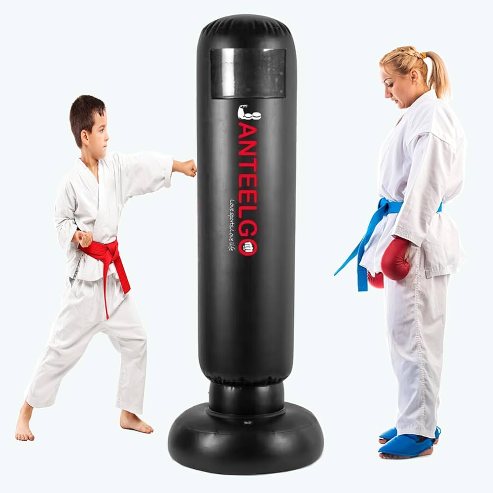 Amazon | サンドバッグ 自宅用 大人と子供用レディースエアー