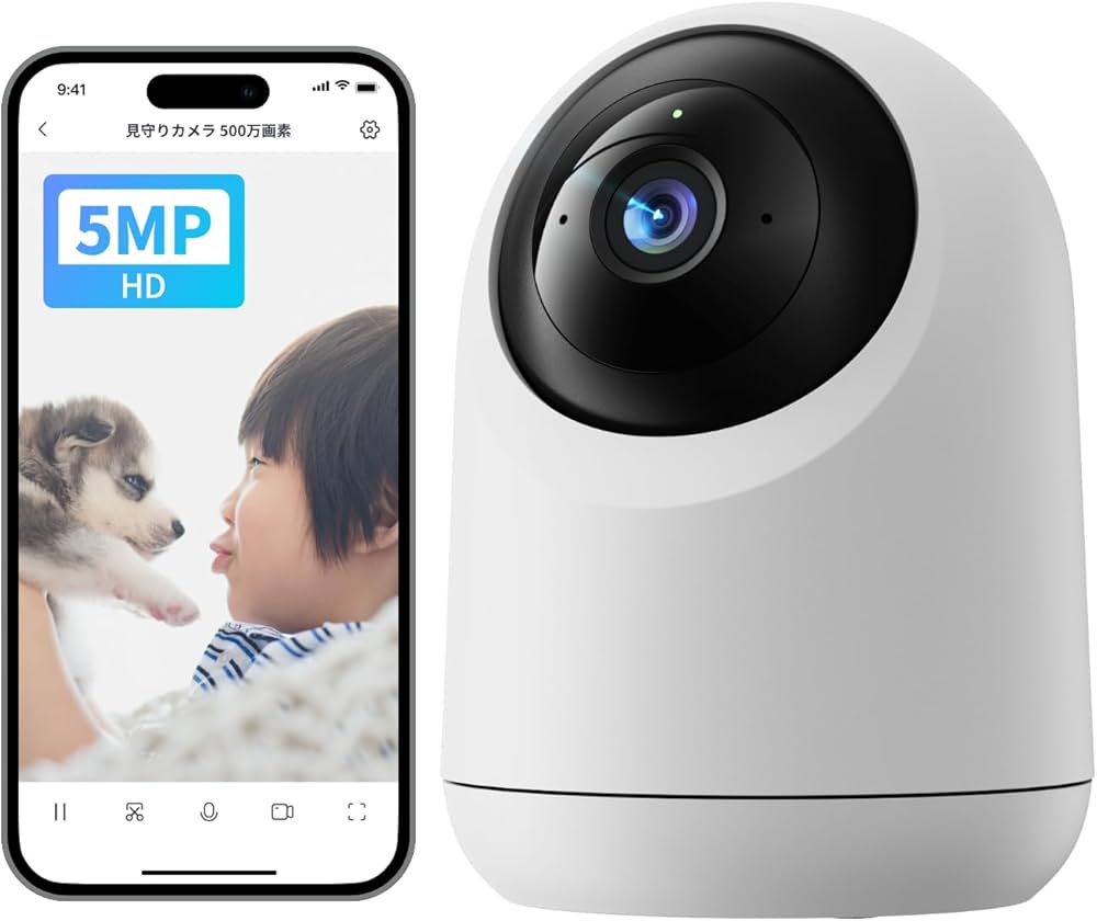 Amazon.co.jp: 【Works with Alexa認定】 SwitchBot 防犯カメラ 500万