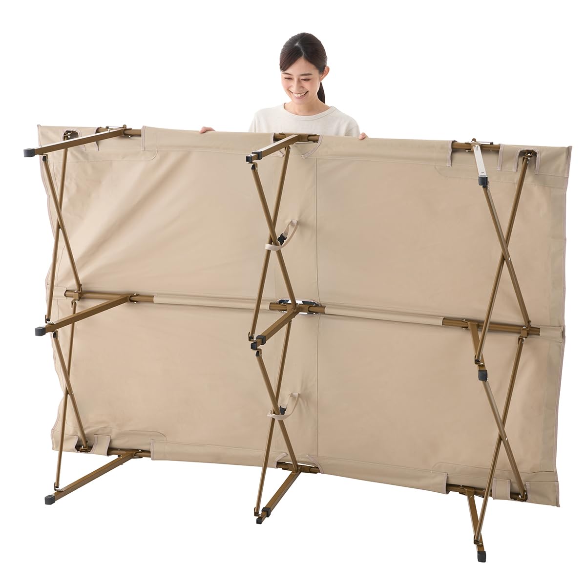 Amazon | ロゴス(LOGOS) Tradcanvas オートレッグコット・DUO 73178015