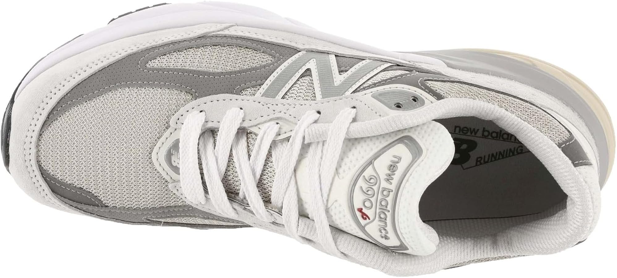Amazon | [ニューバランス] U990NC6 V6 made in USA WHITE GREY