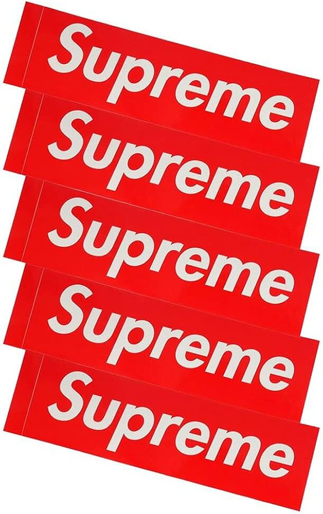 Amazon.co.jp: [シュプリーム] Box Logo Sticker ボックスロゴ