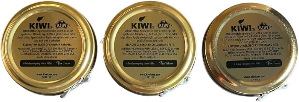 Amazon.com: Kiwi Brown/Black/Neutral 1-1/8oz 3 Pack (1 ea Color