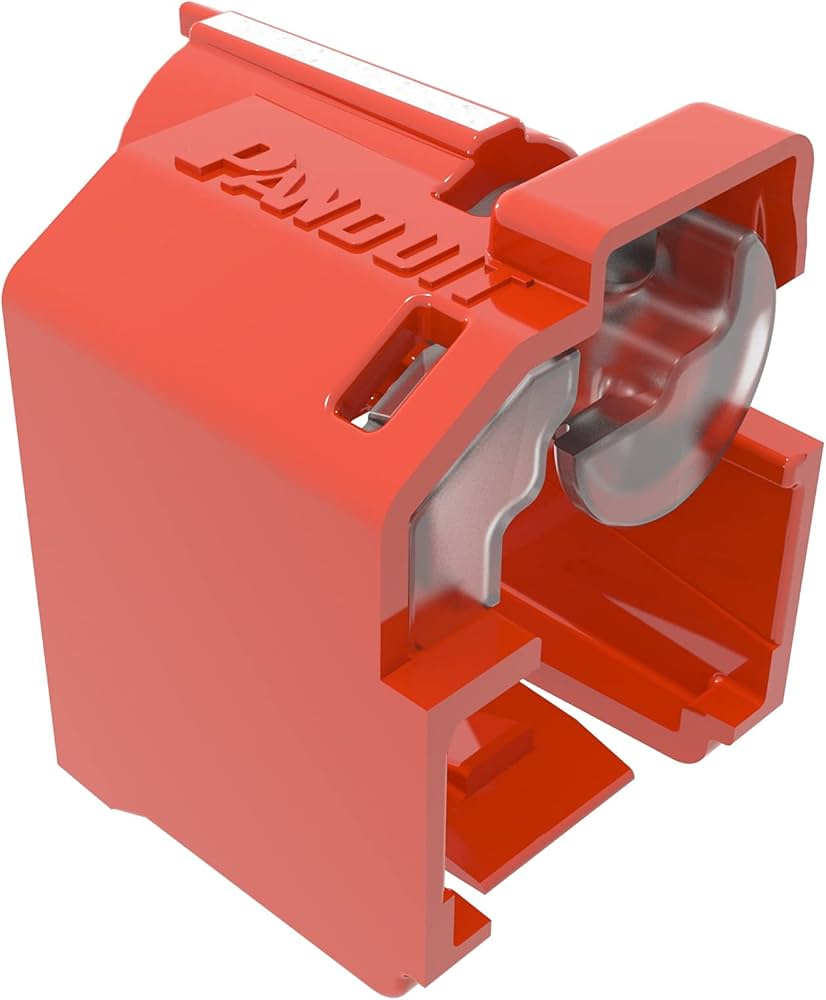 Amazon | パンドウイット パッチコードロック（LANケーブルロック