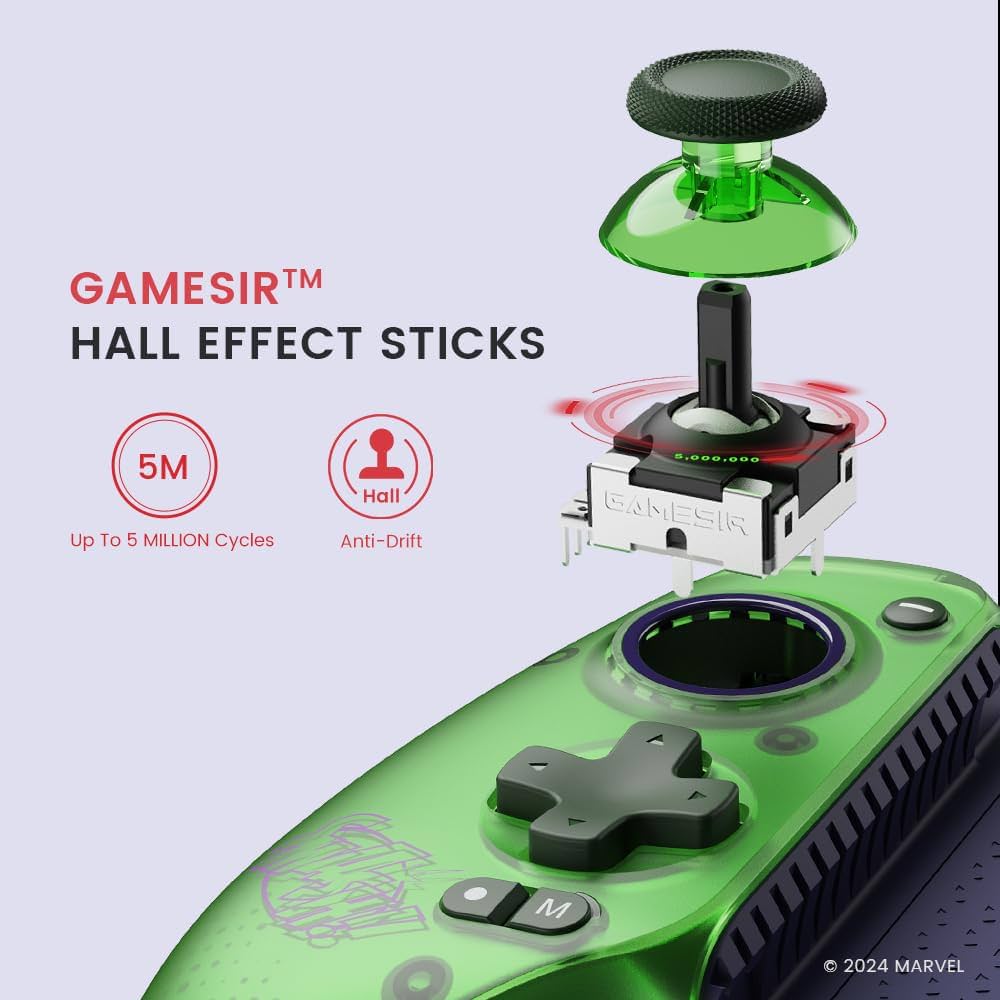 Amazon.com: GameSir G8 Plus Hulk Edition Bluetooth Mobile