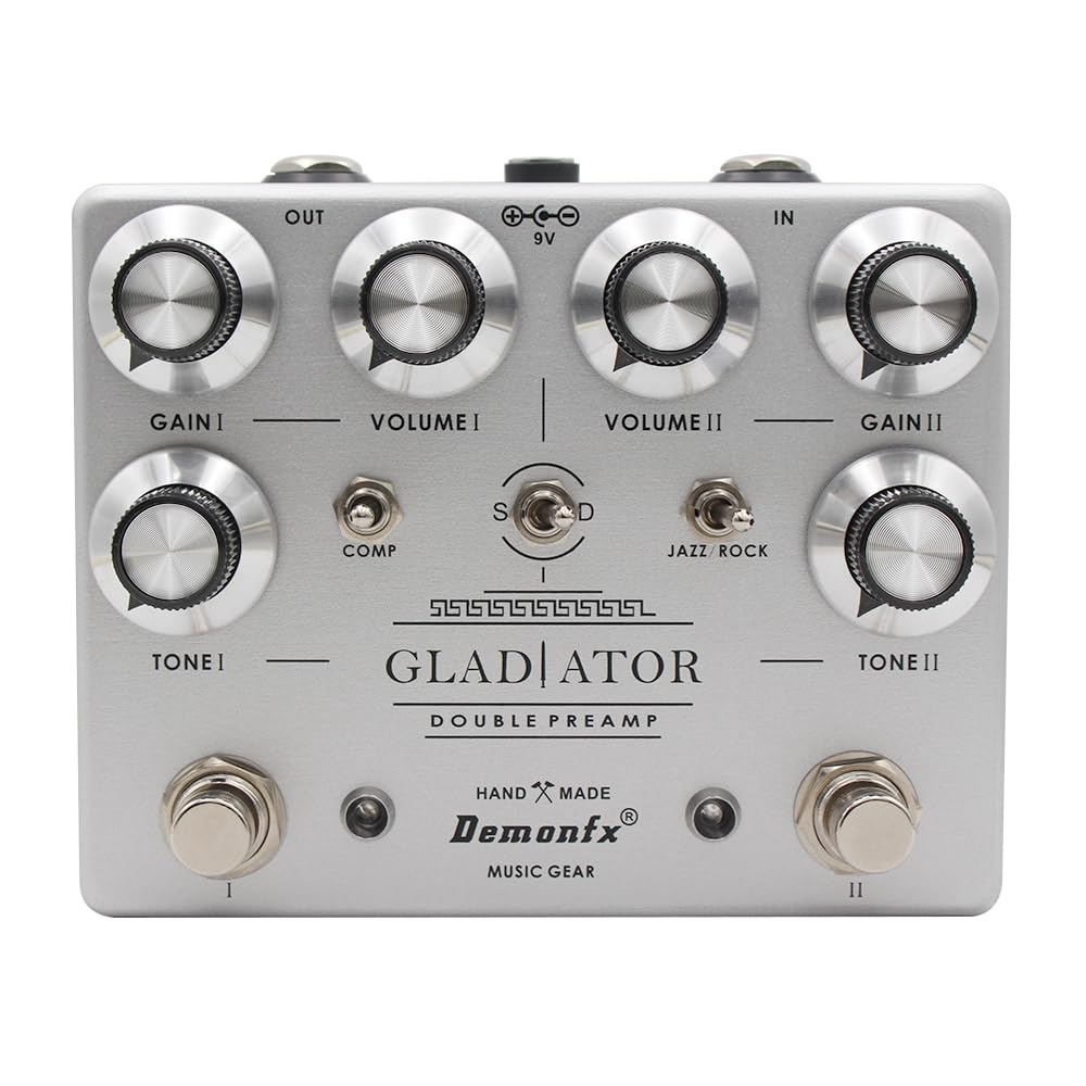 Amazon | Demonfx GLADIATOR DOUBLE PREAMP/ダンブル プリアンプ