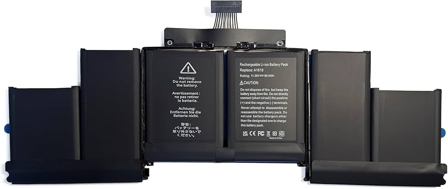 Amazon.com: 7xinbox 11.36V 99.5Wh A1618 Laptop Battery Compatible