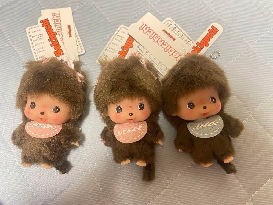 Amazon.co.jp: モンチッチ 顔でかベビチッチ SSサイズ キーチェーン 3