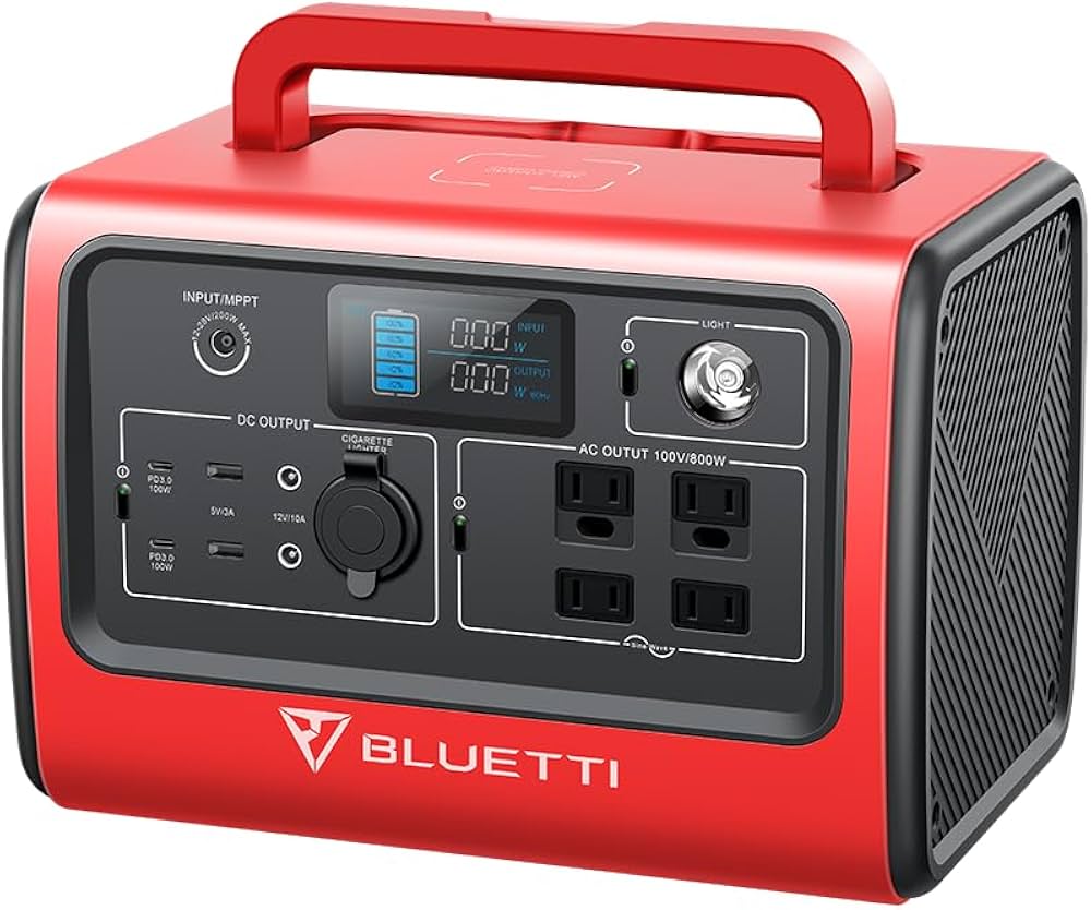 Amazon.co.jp: BLUETTI EB70 ポータブル電源 大容量 バッテリー 700W
