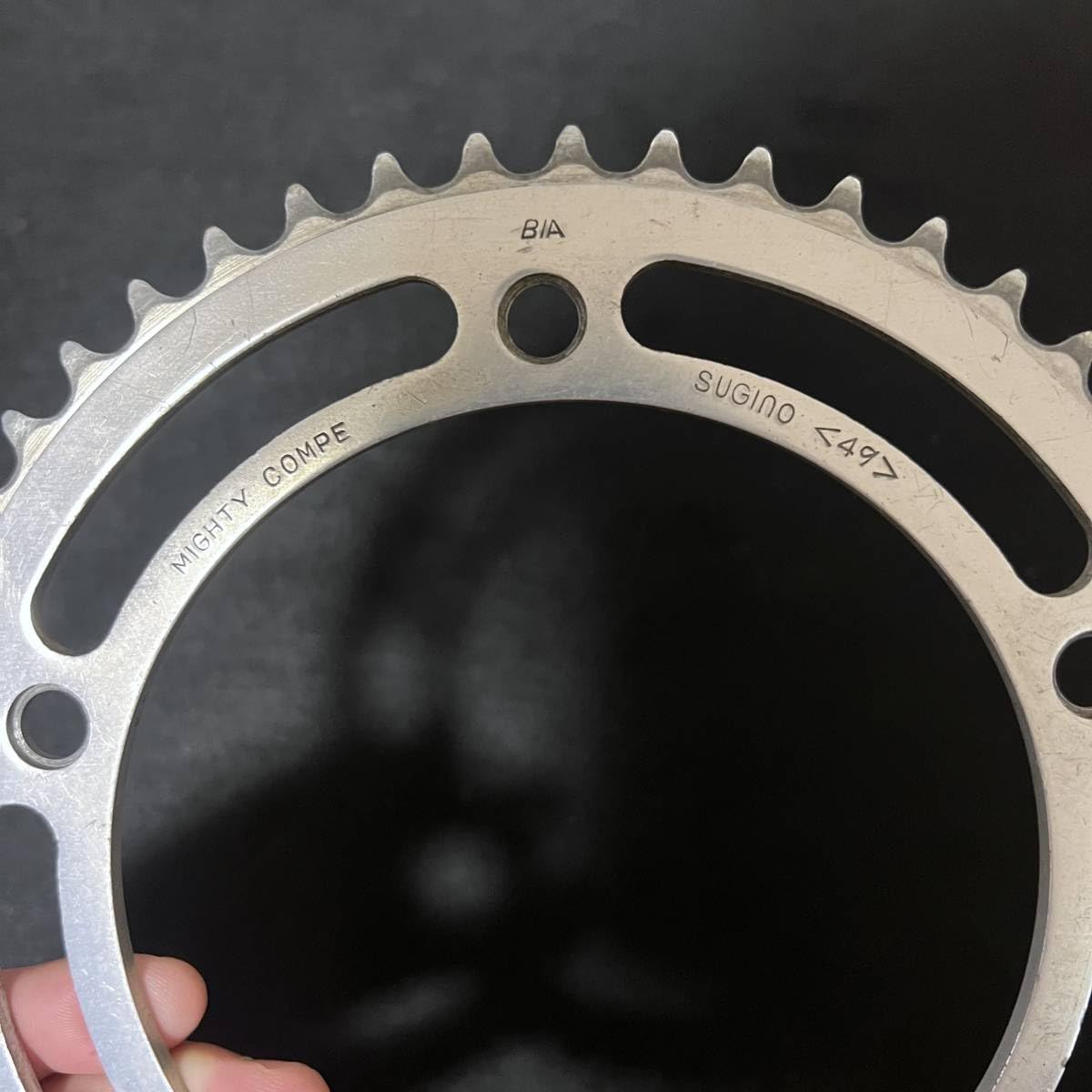 カンパニョーロ ピストチェーンリング njs刻印 51T カンパニョーロ