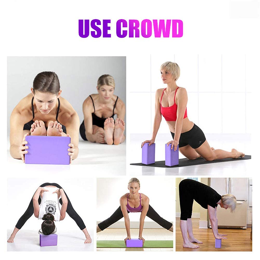 Amazon.co.jp: ヨガブロックダンスブロックヨガスターターキットヨガ