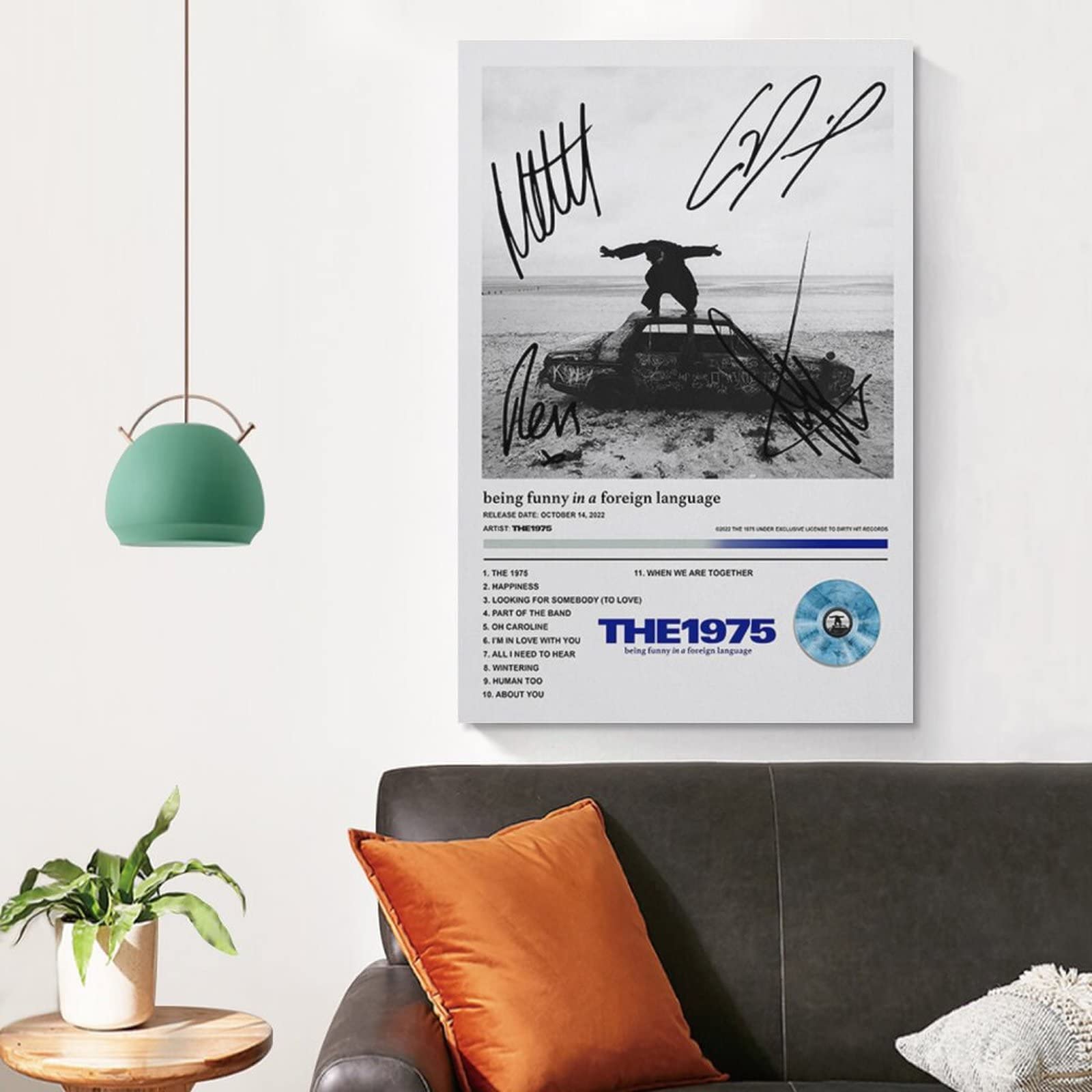 Amazon.co.jp: The 1975 ポスター Being Funny In A 外国語 音楽