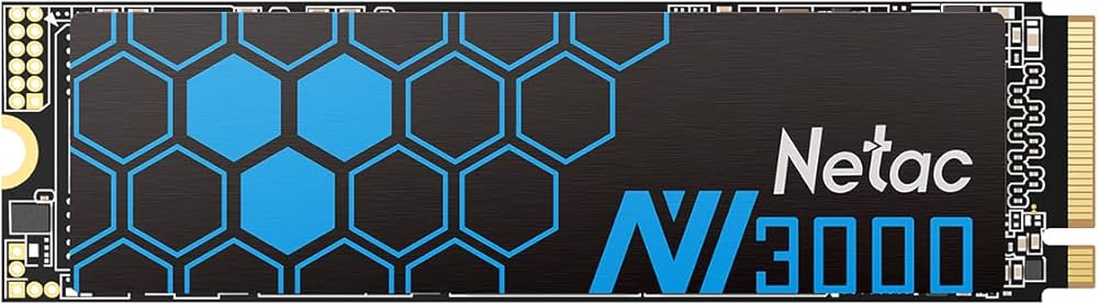 Amazon | Netac SSD 500GB (ヒートシンク付) PCIe Gen3.0x4 NVME1.4 M