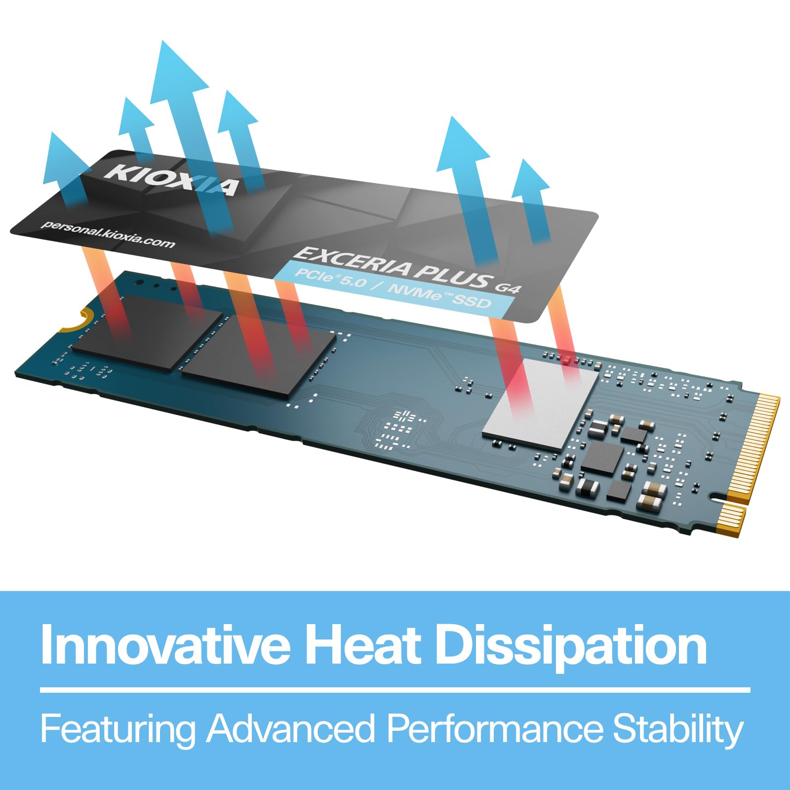 Amazon | Kioxia (キオキシア) EXCERIA Plus G4 NVMe SSD 1TB 内蔵SSD