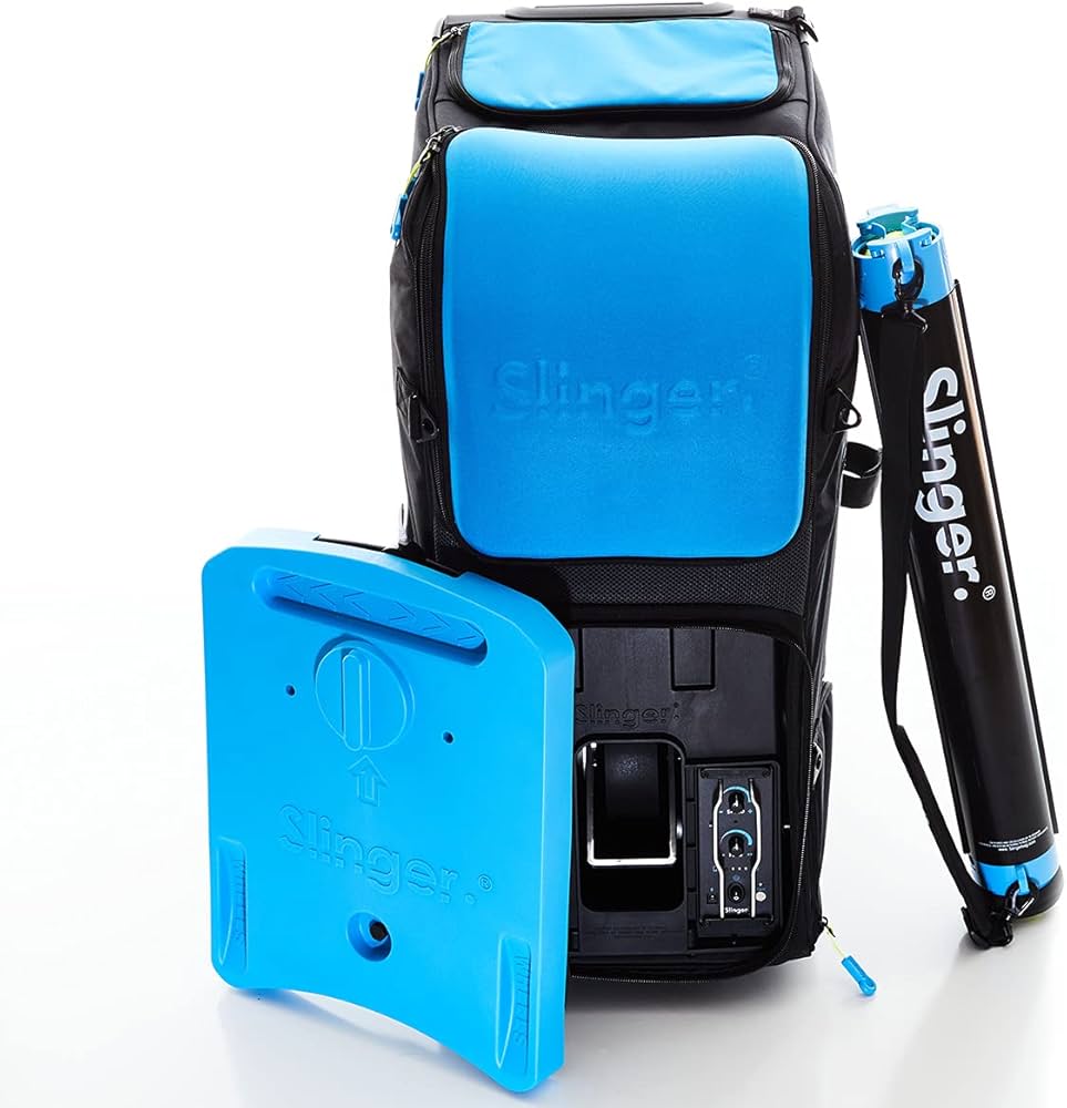 Amazon | Slinger ポータブルテニスボールランチャー - ボール投げ機