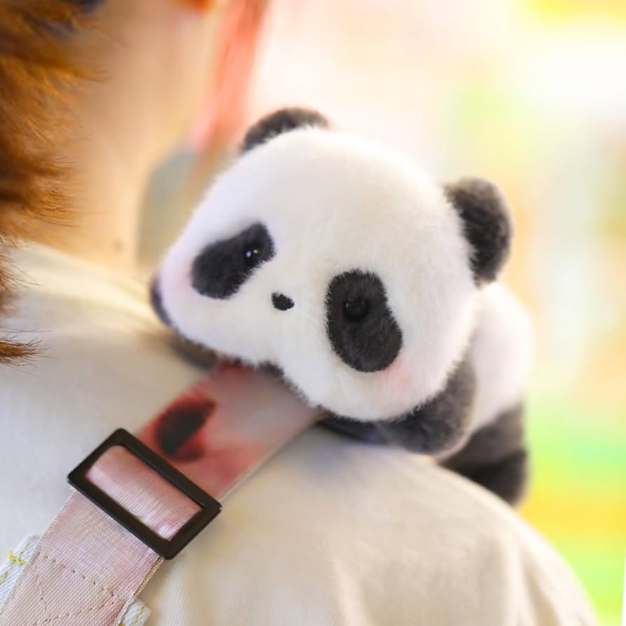 Amazon.co.jp: 52TOYS PandaRoll Lying Down -Magnetic Shoulder Panda
