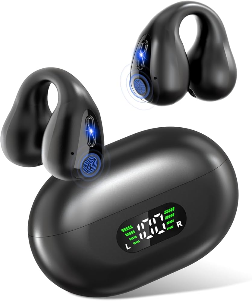 Amazon.co.jp: イヤホン bluetooth ワイヤレス 骨伝導「2024音質強化