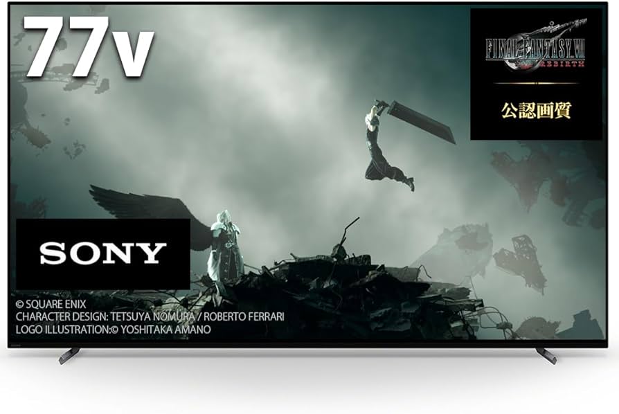Amazon | ソニー 77型 4K 有機EL テレビ ブラビアXRJ-77A80L OLED