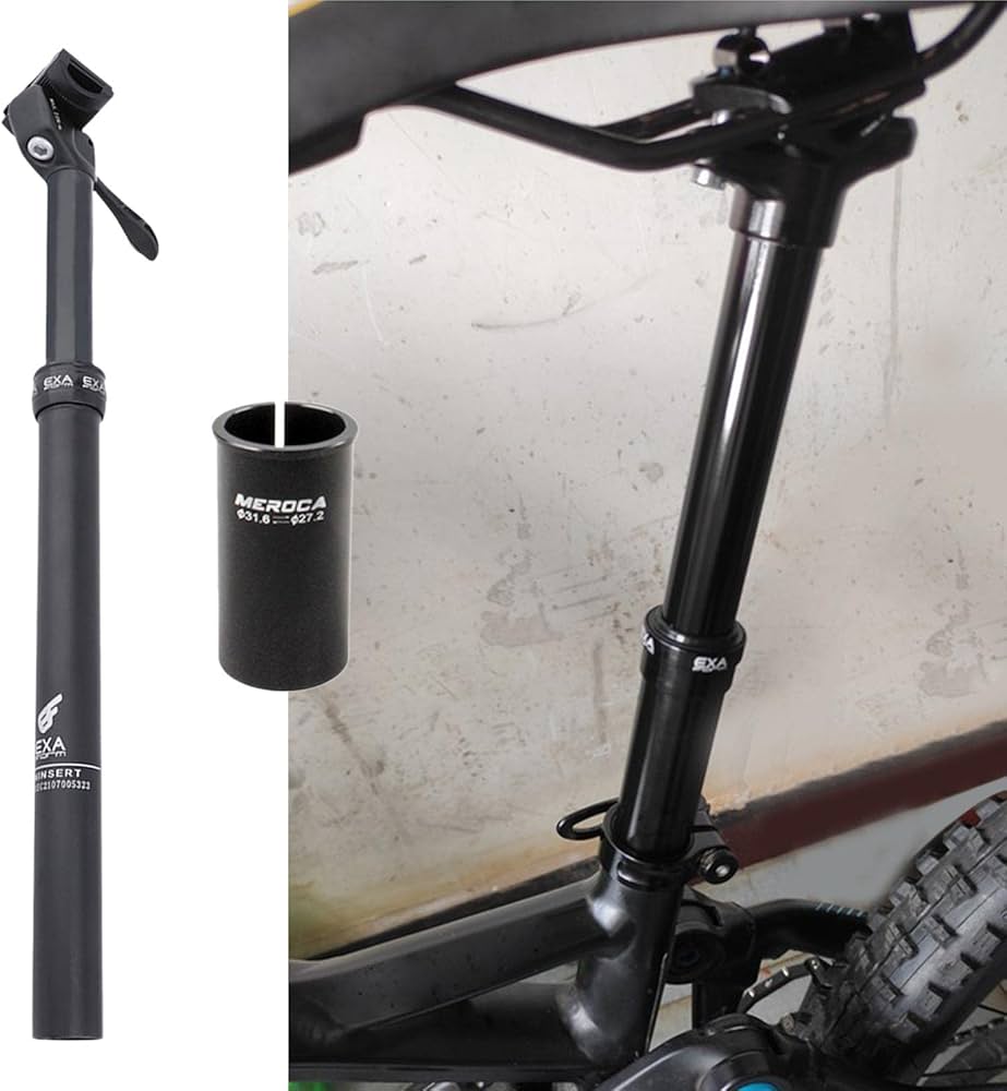 Amazon | DeeRace 超軽量バイクドロッパーシートポストマウンテン