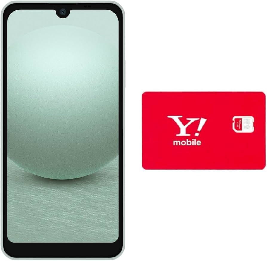 Amazon | 【本体一括購入】Y!mobile AQUOS wish3 グリーン 【MNP